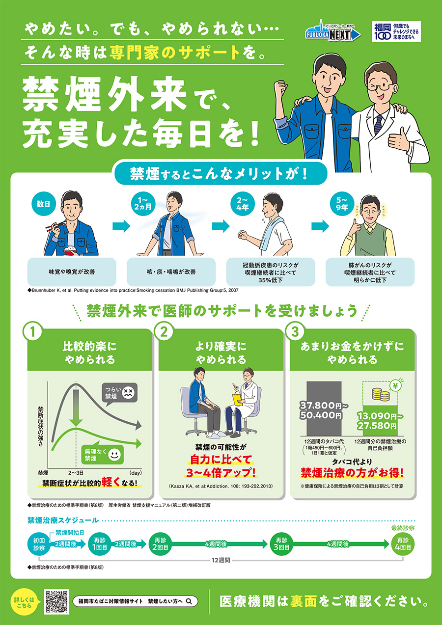禁煙外来で充実した毎日を！
